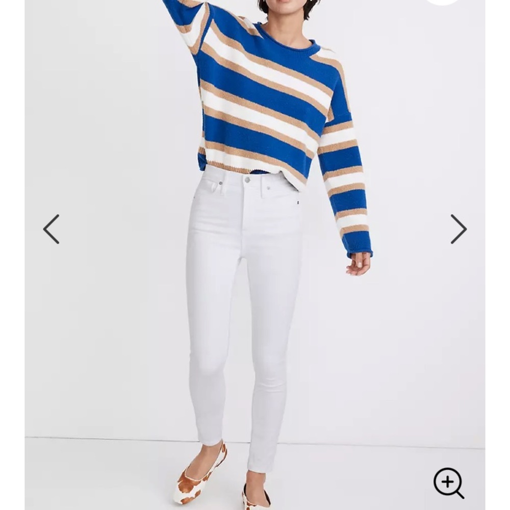 Madewell 10” High-Rise Skinny Jeans in Pur…